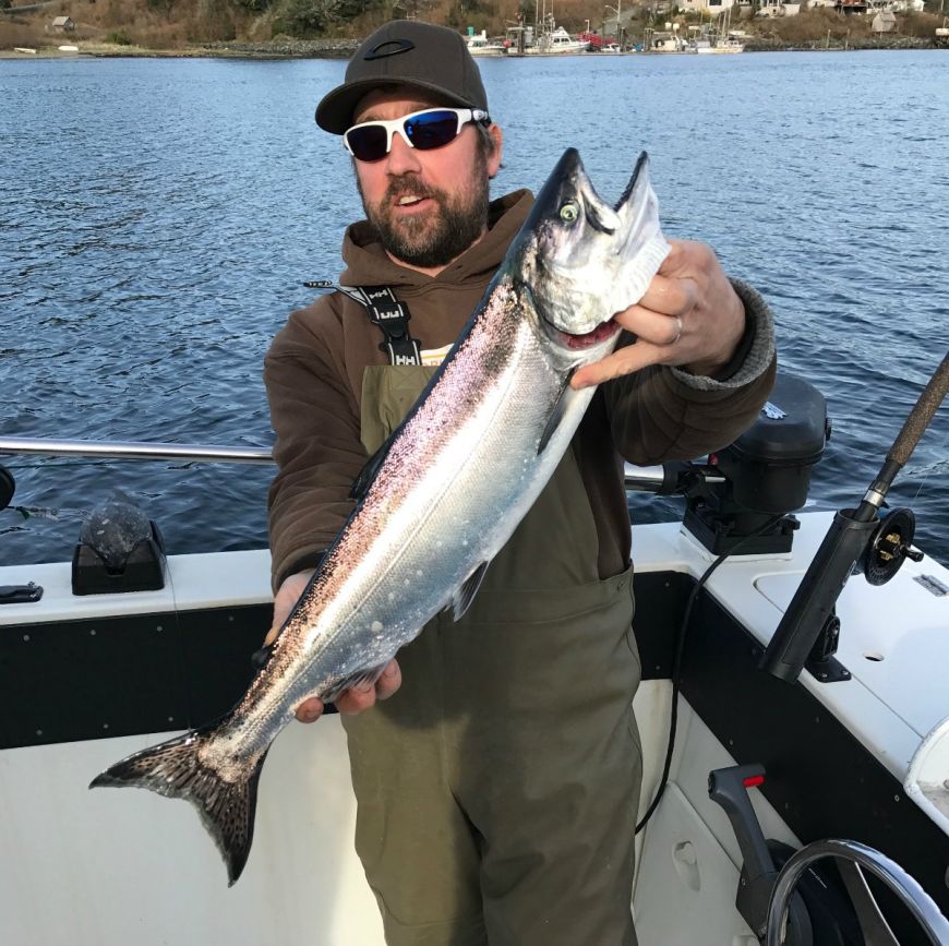 Vancouver Saltwater Salmon Fishing Report: September 22, 2023